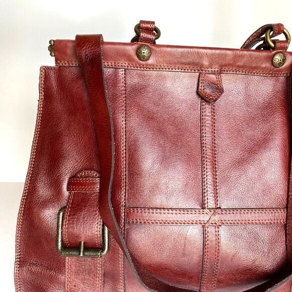 Patricia Nash 'Trento' Satchel Leather Bag Purse - Picture 8 of 12